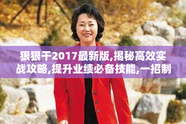 狠狠干2017最新版,揭秘高效实战攻略,提升业绩必备技能,一招制胜