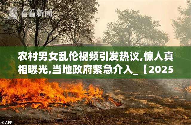 农村男女乱伦视频引发热议,惊人真相曝光,当地政府紧急介入_【2025
