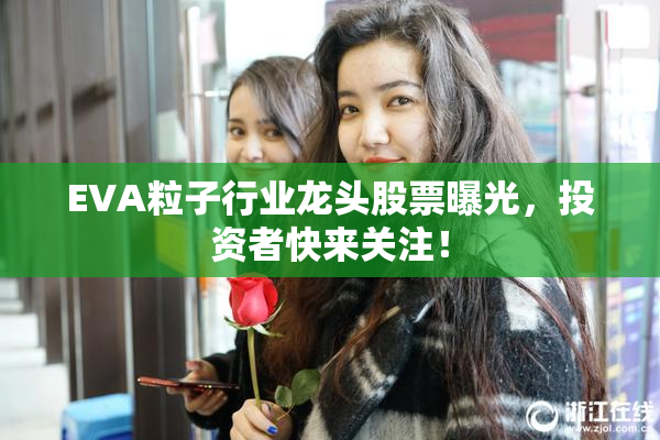 EVA粒子行业龙头股票曝光，投资者快来关注！