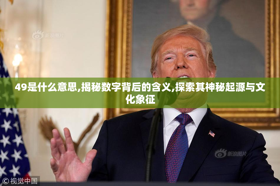 49是什么意思,揭秘数字背后的含义,探索其神秘起源与文化象征