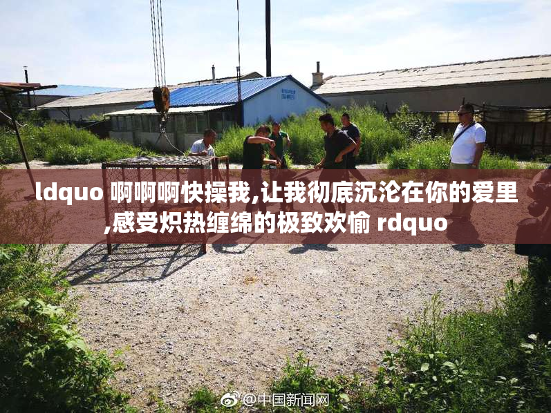 ldquo 啊啊啊快操我,让我彻底沉沦在你的爱里,感受炽热缠绵的极致欢愉 rdquo