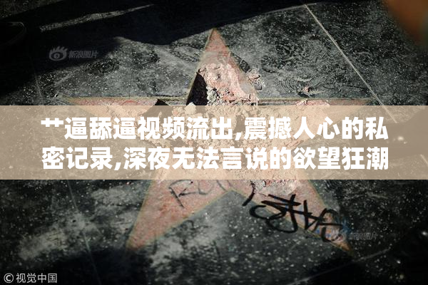 艹逼舔逼视频流出,震撼人心的私密记录,深夜无法言说的欲望狂潮