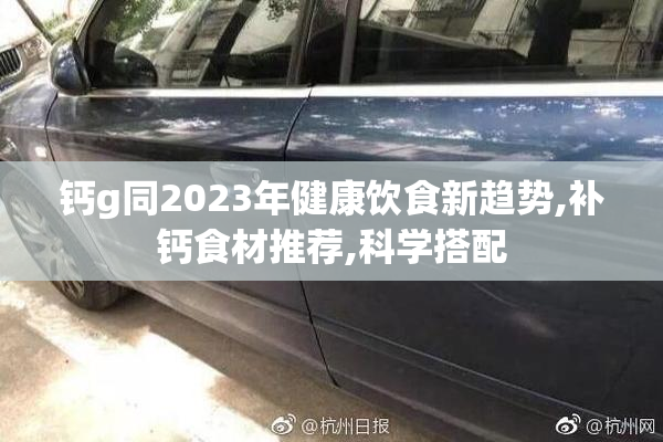 钙g同2023年健康饮食新趋势,补钙食材推荐,科学搭配