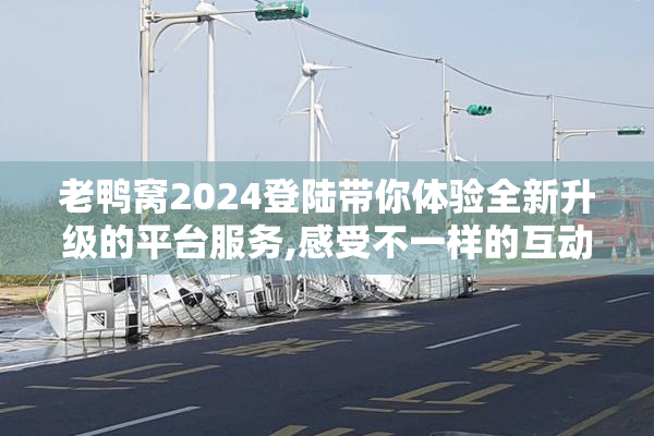 老鸭窝2024登陆带你体验全新升级的平台服务,感受不一样的互动乐趣
