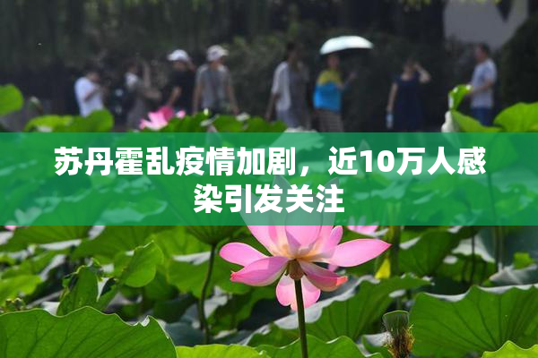 苏丹霍乱疫情加剧，近10万人感染引发关注