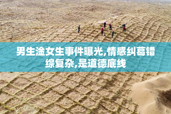 男生淦女生事件曝光,情感纠葛错综复杂,是道德底线