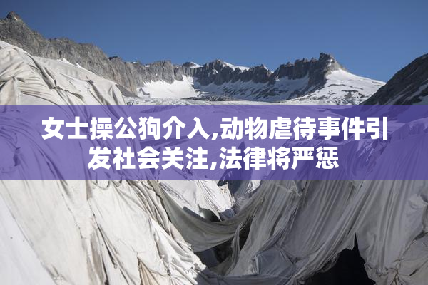 女士操公狗介入,动物虐待事件引发社会关注,法律将严惩