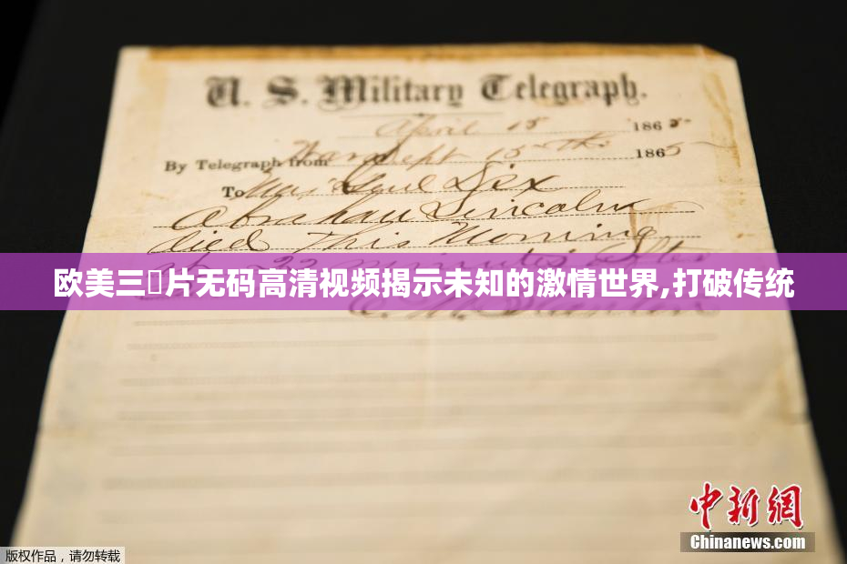 欧美三伋片无码高清视频揭示未知的激情世界,打破传统