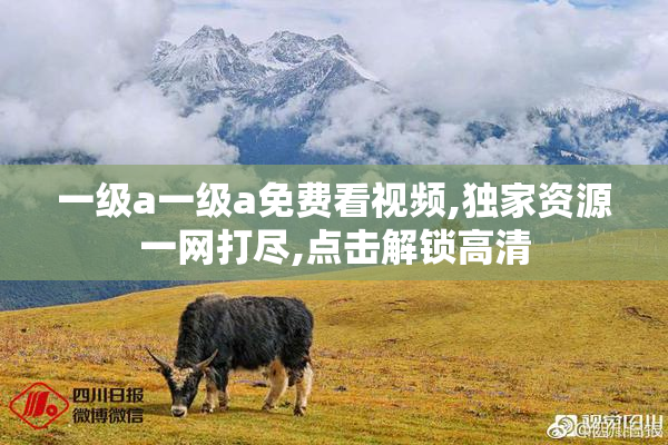 一级a一级a免费看视频,独家资源一网打尽,点击解锁高清