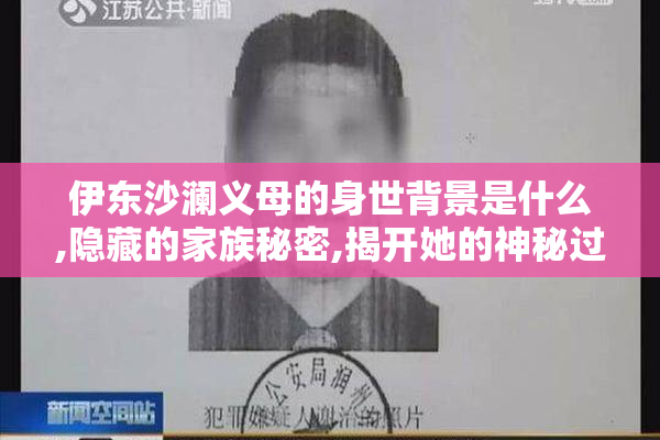 伊东沙澜义母的身世背景是什么,隐藏的家族秘密,揭开她的神秘过往