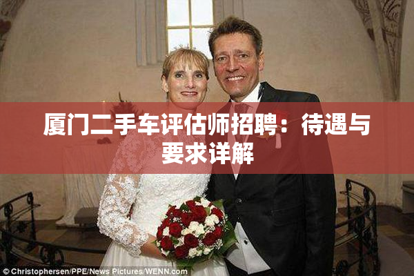 厦门二手车评估师招聘：待遇与要求详解