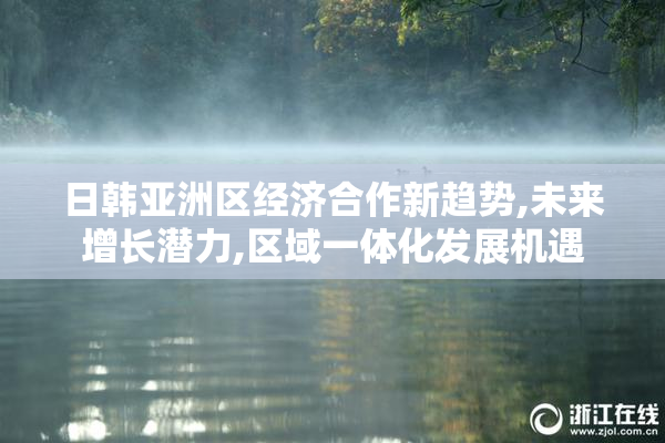 日韩亚洲区经济合作新趋势,未来增长潜力,区域一体化发展机遇