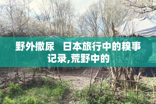 野外撒尿   日本旅行中的糗事记录,荒野中的