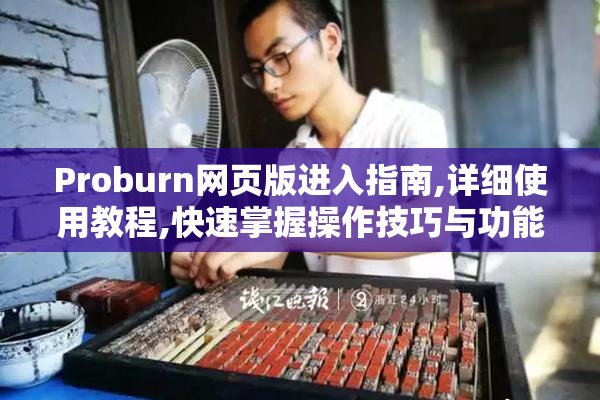 Proburn网页版进入指南,详细使用教程,快速掌握操作技巧与功能