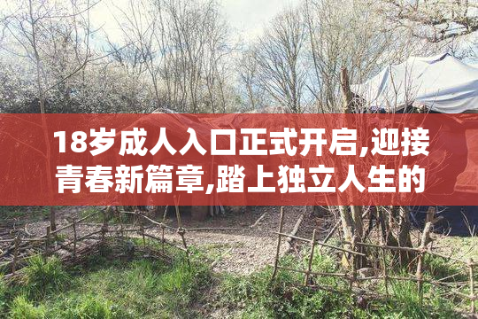 18岁成人入口正式开启,迎接青春新篇章,踏上独立人生的第一步