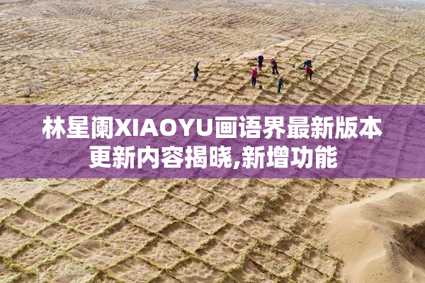 林星阑XIAOYU画语界最新版本更新内容揭晓,新增功能