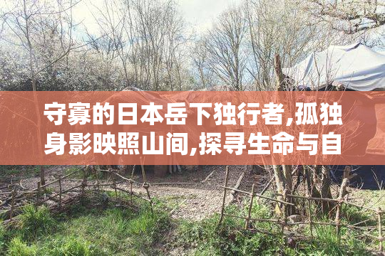 守寡的日本岳下独行者,孤独身影映照山间,探寻生命与自然的沉默对话