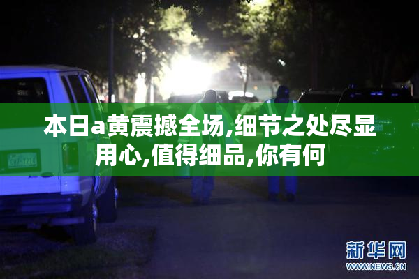 本日a黄震撼全场,细节之处尽显用心,值得细品,你有何