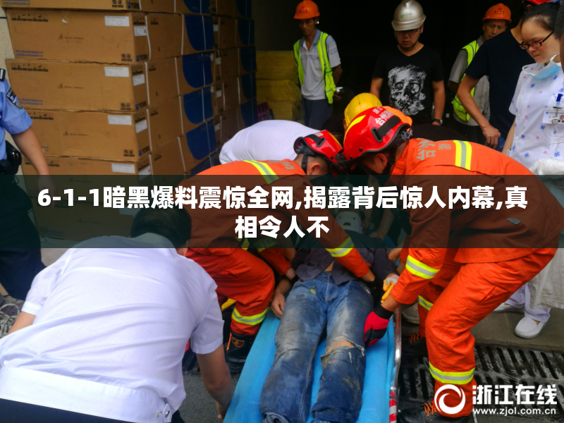 6-1-1暗黑爆料震惊全网,揭露背后惊人内幕,真相令人不