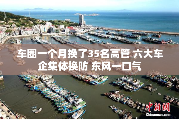 车圈一个月换了35名高管 六大车企集体换防 东风一口气