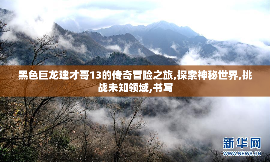 黑色巨龙建才哥13的传奇冒险之旅,探索神秘世界,挑战未知领域,书写