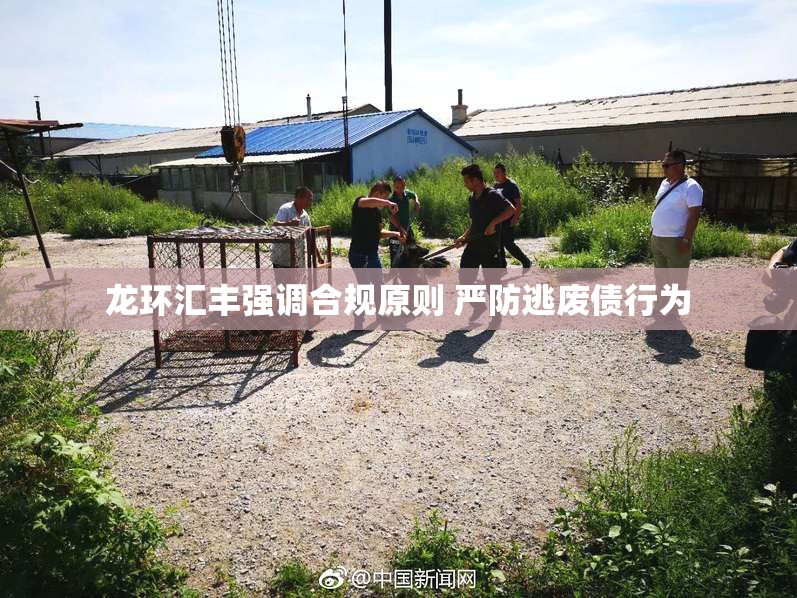 龙环汇丰强调合规原则 严防逃废债行为