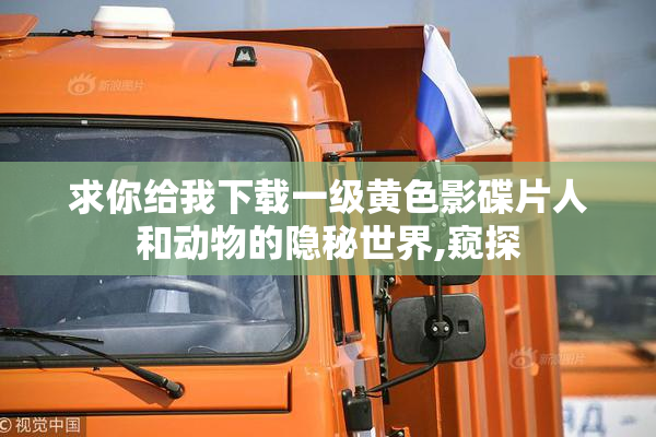 求你给我下载一级黄色影碟片人和动物的隐秘世界,窥探