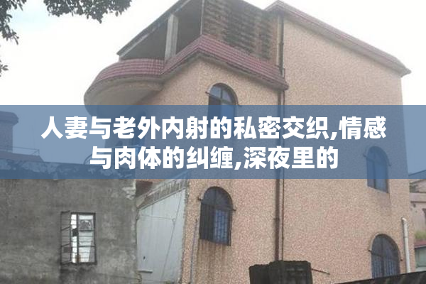 人妻与老外内射的私密交织,情感与肉体的纠缠,深夜里的