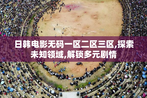 日韩电影无码一区二区三区,探索未知领域,解锁多元剧情