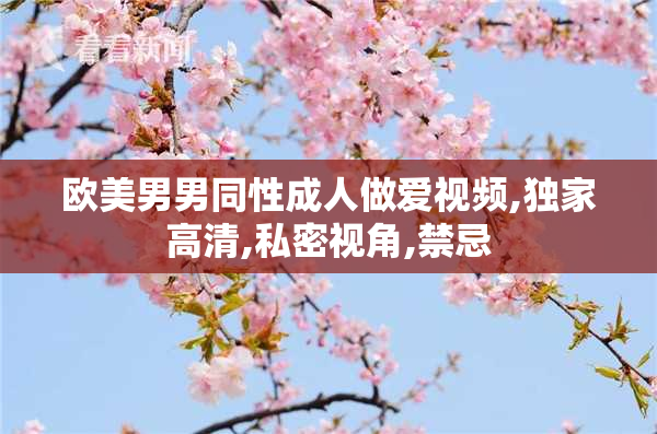 欧美男男同性成人做爱视频,独家高清,私密视角,禁忌