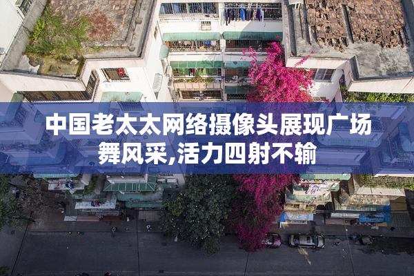 中国老太太网络摄像头展现广场舞风采,活力四射不输