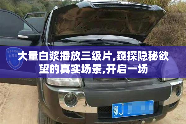大量白浆播放三级片,窥探隐秘欲望的真实场景,开启一场