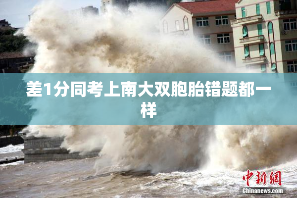差1分同考上南大双胞胎错题都一样