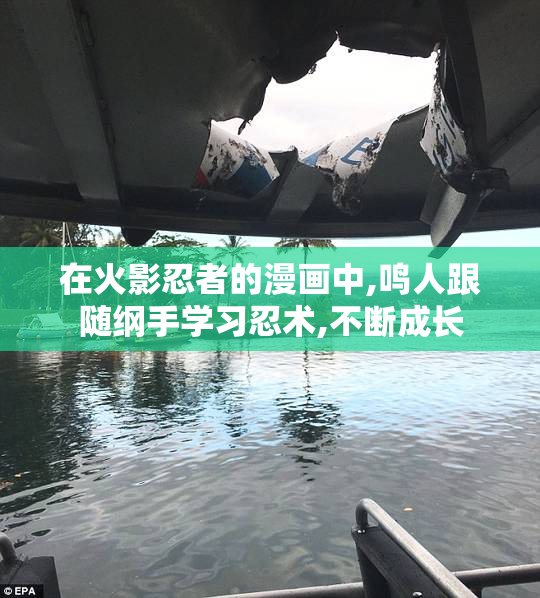 在火影忍者的漫画中,鸣人跟随纲手学习忍术,不断成长