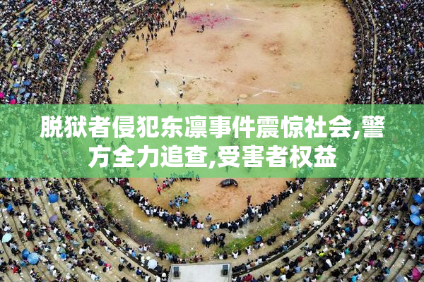 脱狱者侵犯东凛事件震惊社会,警方全力追查,受害者权益