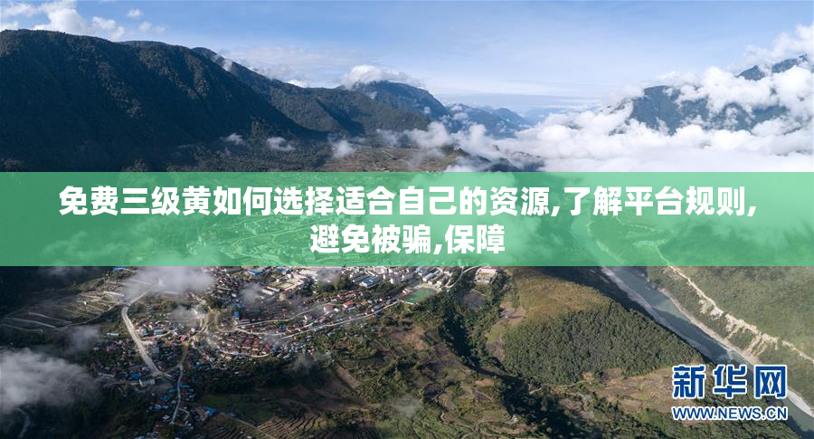 免费三级黄如何选择适合自己的资源,了解平台规则,避免被骗,保障