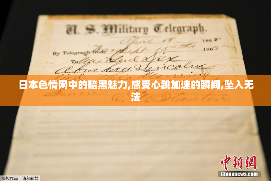 日本色情网中的暗黑魅力,感受心跳加速的瞬间,坠入无法