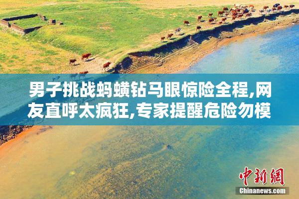 男子挑战蚂蟥钻马眼惊险全程,网友直呼太疯狂,专家提醒危险勿模仿