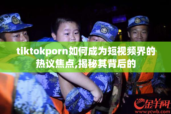 tiktokporn如何成为短视频界的热议焦点,揭秘其背后的