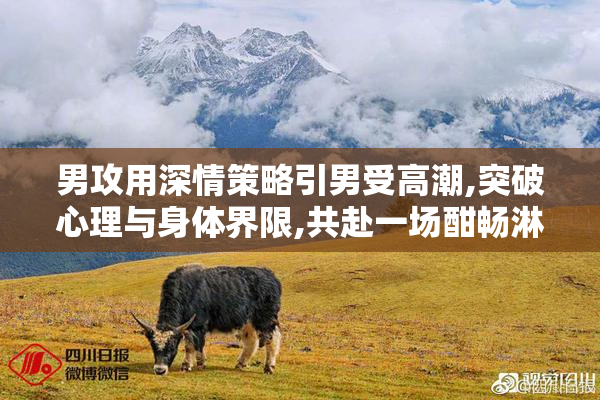 男攻用深情策略引男受高潮,突破心理与身体界限,共赴一场酣畅淋漓