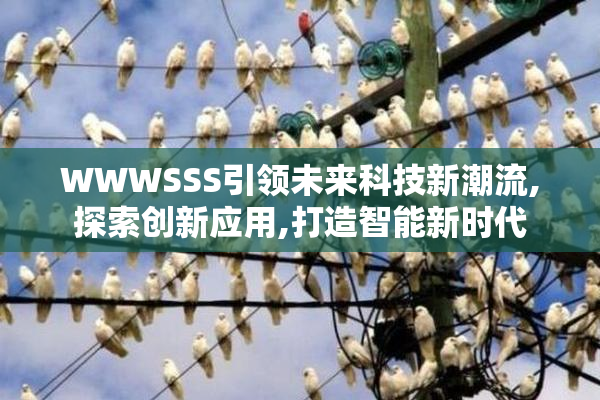 WWWSSS引领未来科技新潮流,探索创新应用,打造智能新时代