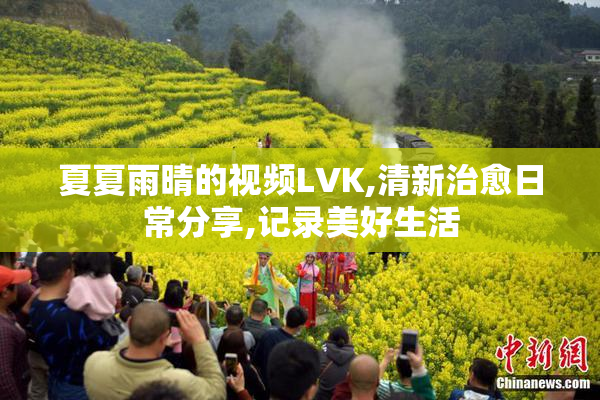 夏夏雨晴的视频LVK,清新治愈日常分享,记录美好生活
