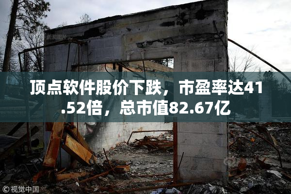 顶点软件股价下跌，市盈率达41.52倍，总市值82.67亿