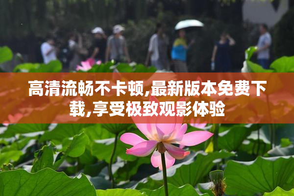 高清流畅不卡顿,最新版本免费下载,享受极致观影体验