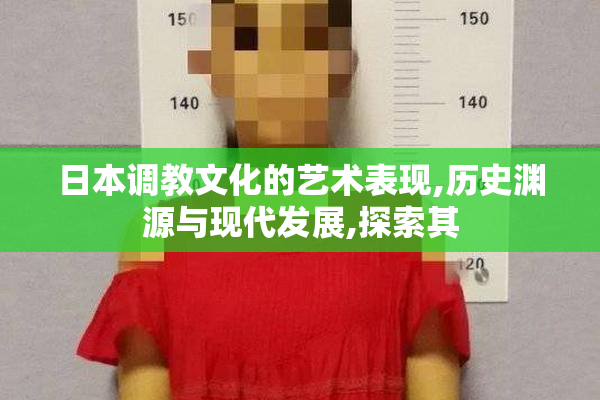 日本调教文化的艺术表现,历史渊源与现代发展,探索其