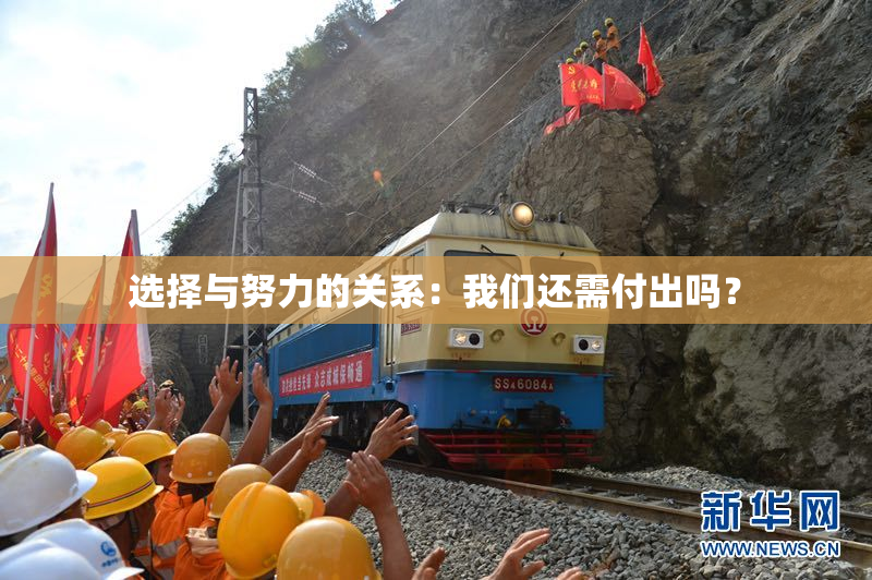 选择与努力的关系：我们还需付出吗？