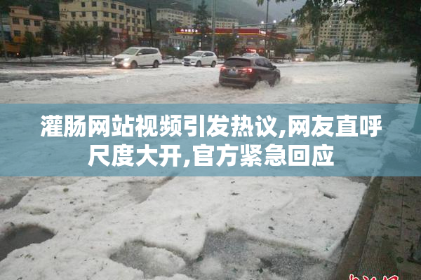灌肠网站视频引发热议,网友直呼尺度大开,官方紧急回应