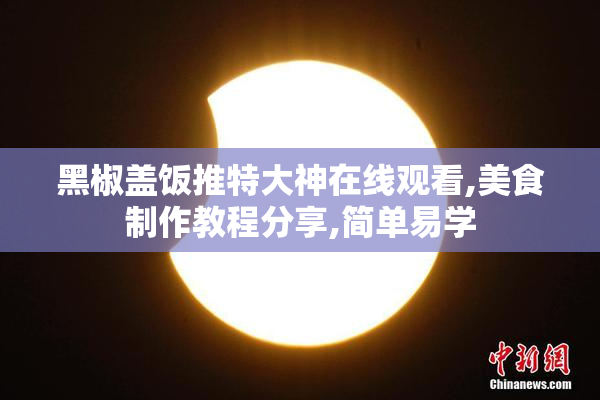 黑椒盖饭推特大神在线观看,美食制作教程分享,简单易学
