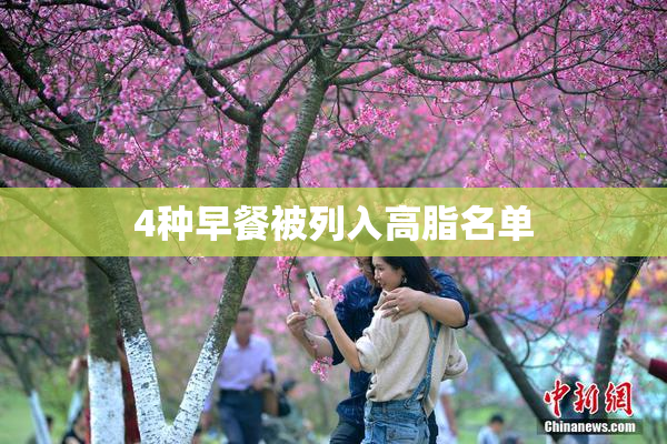 4种早餐被列入高脂名单