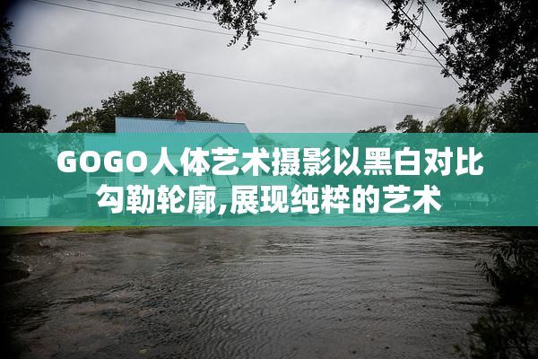 GOGO人体艺术摄影以黑白对比勾勒轮廓,展现纯粹的艺术